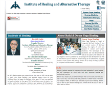 Tablet Screenshot of drbpsahi.com